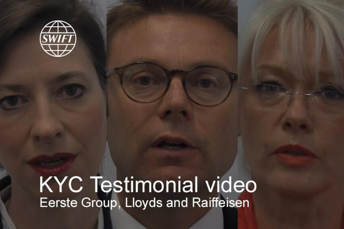 KYC Testimonial Video - Erste Group, Lloyds and Raiffeisen