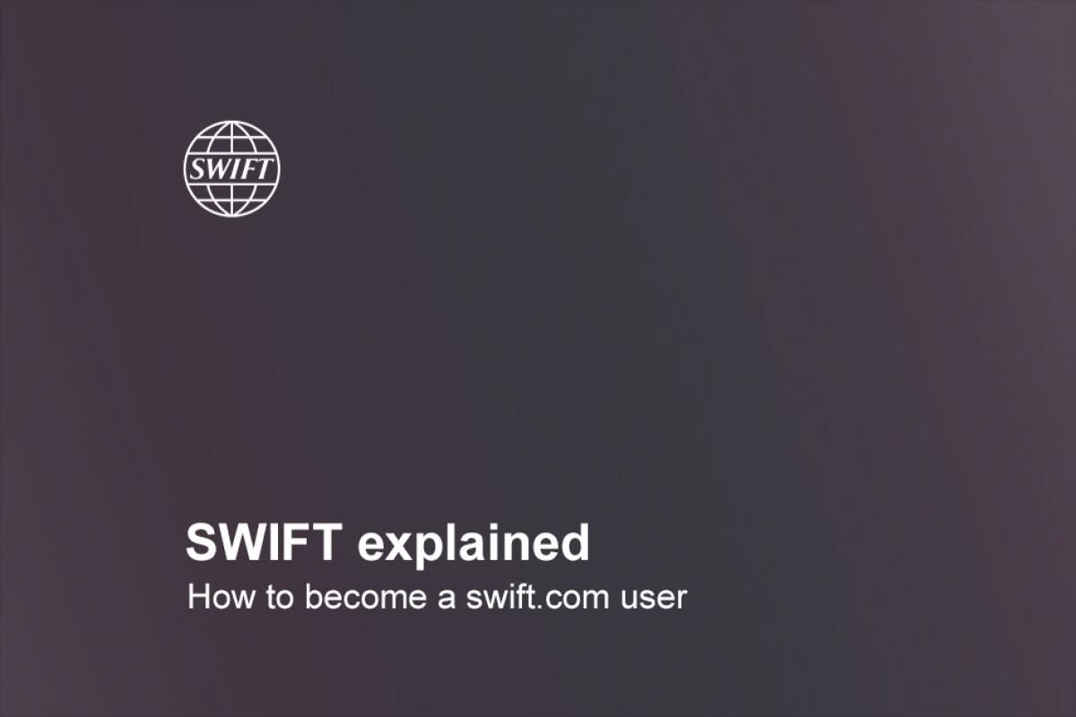 如何成为一个swift.com的用户