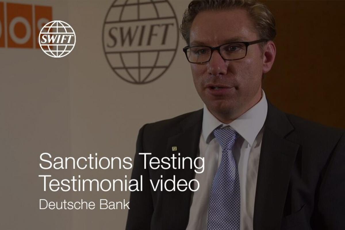 测试证明视频——德意志银行的制裁